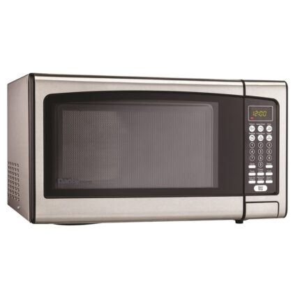 Danby® Designer Microwave w/ Touch Pad, 1.1 Cu Ft, 1000 Watts, Stainless Steel