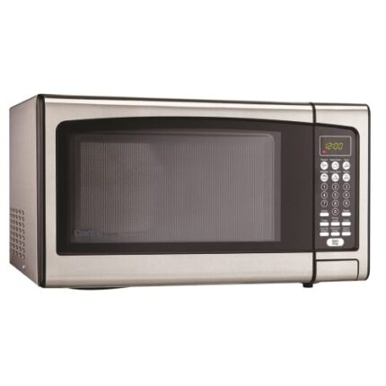 Danby® Designer Microwave w/ Touch Pad, 1.1 Cu Ft, 1000 Watts, Stainless Steel