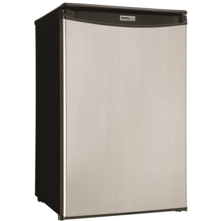 Danby® Designer Compact All-Refrigerator, 4.4 Cu Ft, Energy Star Rated, Auto Defrost, Stainless