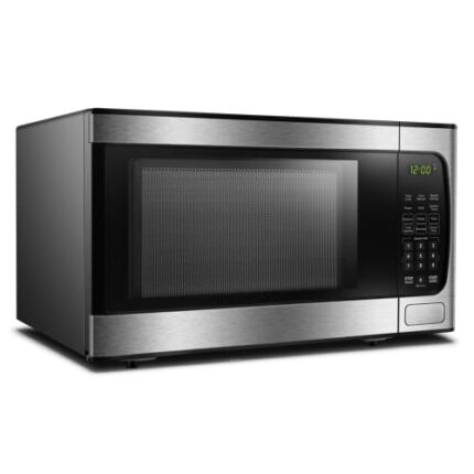Danby® Microwave with Touch Pad, 0.9 Cu Ft, 900 Watts, Black and Stainless Steel