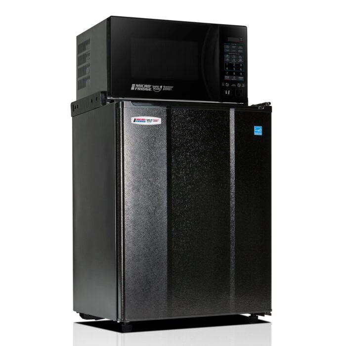 MicroFridge® Refrigerator and Microwave Combo, 2.5 Cu Ft, USB Charging Station, 700 Watts, Black - Image 1